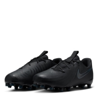 Ghete de fotbal Nike Phantom GX II Academy Firm Ground pentru copii negru verde