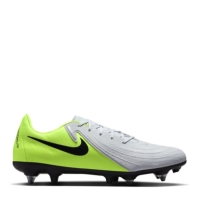 Ghete de fotbal Nike Phantom GX II Academy gazon sintetic argintiu galben