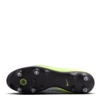 Ghete de fotbal Nike Phantom GX II Academy gazon sintetic argintiu galben