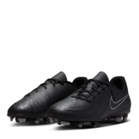 Ghete de fotbal Nike Phantom GX II Club Firm Ground pentru copii negru