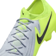 Ghete de fotbal Nike Phantom GX II Pro Firm Ground argintiu galben