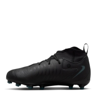 Ghete de fotbal Nike Phantom Luna II Academy Firm Ground pentru copii negru verde