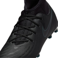 Ghete de fotbal Nike Phantom Luna II Academy Firm Ground pentru copii negru verde