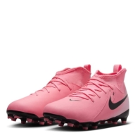 Ghete de fotbal Nike Phantom Luna II Academy Firm Ground pentru copii portocaliu negru