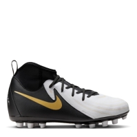 Ghete de fotbal Nike Phantom Luna II Academy Juniors Artificial Ground alb negru