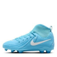 Ghete de fotbal Nike Phantom Luna II Club Firm Ground pentru copii albastru baltic