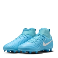 Ghete de fotbal Nike Phantom Luna II Club Firm Ground pentru copii albastru baltic