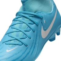 Ghete de fotbal Nike Phantom Luna II Club Firm Ground pentru copii albastru baltic