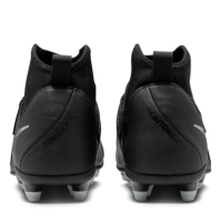 Ghete de fotbal Nike Phantom Luna II Club Firm Ground pentru copii negru