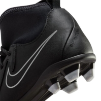 Ghete de fotbal Nike Phantom Luna II Club Firm Ground pentru copii negru