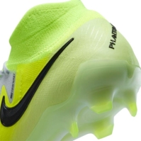 Ghete de fotbal Nike Phantom Luna II Elite Firm Ground argintiu galben