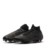 Ghete de fotbal Nike Phantom Luna II Elite Firm Ground negru verde