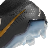 Ghete de fotbal Nike Phantom Luna II Elite Firm Ground alb negru auriu