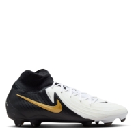 Ghete de fotbal Nike Phantom Luna II Pro Firm Ground alb negru auriu