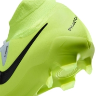 Ghete de fotbal Nike Phantom Luna II Pro Firm Ground argintiu galben