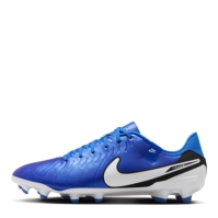 Ghete de fotbal Nike Tiempo Legend 10 Academy Firm Ground albastru baltic