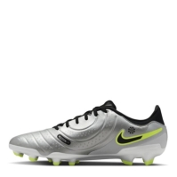 Ghete de fotbal Nike Tiempo Legend 10 Academy Firm Ground argintiu galben