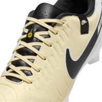 Ghete de fotbal Nike Tiempo Legend 10 Academy Firm Ground galben negru