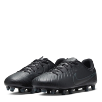 Ghete de fotbal Nike Tiempo Legend 10 Academy Firm Ground pentru copii negru verde