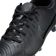 Ghete de fotbal Nike Tiempo Legend 10 Academy Firm Ground pentru copii negru verde