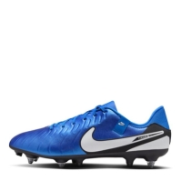 Ghete de fotbal Nike Tiempo Legend 10 Academy gazon sintetic albastru baltic