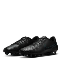 Ghete de fotbal Nike Tiempo Legend 10 Club Firm Ground negru verde