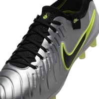 Ghete de fotbal Nike Tiempo Legend 10 Elite Artificial Ground argintiu galben