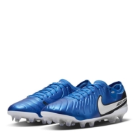 Ghete de fotbal Nike Tiempo Legend 10 Elite Firm Ground albastru baltic