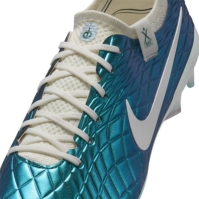 Ghete de fotbal Nike Tiempo Legend 10 Elite Firm Ground bleu alb