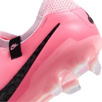 Ghete de fotbal Nike Tiempo Legend 10 Elite Firm Ground roz negru