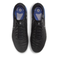 Ghete de fotbal Nike Tiempo Legend 10 Elite gazon sintetic negru chrome