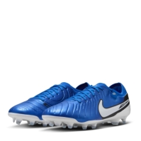 Ghete de fotbal Nike Tiempo Legend 10 Pro Firm Ground albastru baltic