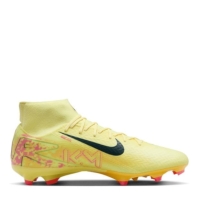 Ghete de fotbal Nike Zoom Mercurial Superfly 10 Academy Firm Ground portocaliu bleumarin