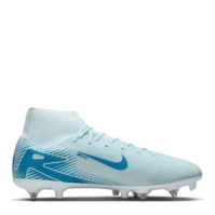 Ghete de fotbal Nike Zoom Mercurial Superfly 10 Academy gazon sintetic albastru baltic