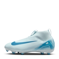 Ghete de fotbal Nike Zoom Mercurial Superfly 10 Academy Juniors Firm Ground albastru baltic