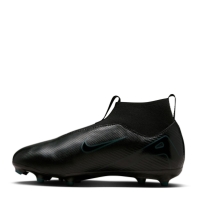 Ghete de fotbal Nike Zoom Mercurial Superfly 10 Academy Juniors Firm Ground negru verde