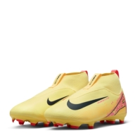 Ghete de fotbal Nike Zoom Mercurial Superfly 10 Academy Juniors Firm Ground portocaliu bleumarin