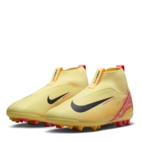 Ghete de fotbal Nike Zoom Mercurial Superfly Academy Juniors Artificial Ground portocaliu bleumarin