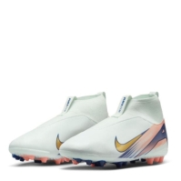 Ghete de fotbal Nike Zoom Mercurial Superfly Academy Juniors Artificial Ground verde alb