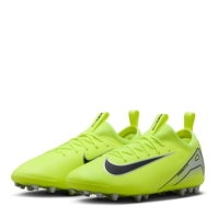 Ghete de fotbal Nike Zoom Mercurial Vapor 16 Academy Juniors Artificial Ground galben negru