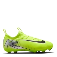 Ghete de fotbal Nike Zoom Mercurial Vapor 16 Academy Juniors Firm Ground galben negru