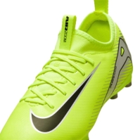 Ghete de fotbal Nike Zoom Mercurial Vapor 16 Academy Juniors Firm Ground galben negru