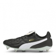 Ghete de fotbal Puma KING Cup MxSG negru alb