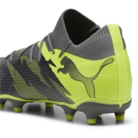 Ghete de fotbal Puma Future 7 Match Rush Firm Ground gri verde lime