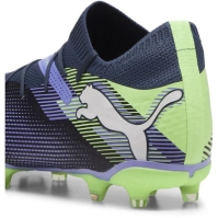 Ghete de fotbal Puma Future 7 Pro Firm Ground gri alb verde