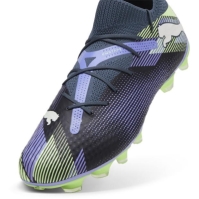 Ghete de fotbal Puma Future 7 Pro Firm Ground gri alb verde