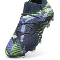 Ghete de fotbal Puma Future 7 Ultimate Firm Ground pentru femei gri alb verde