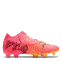 Ghete de fotbal Puma Future 7 Ultimate Firm Ground pentru femei portocaliu negru