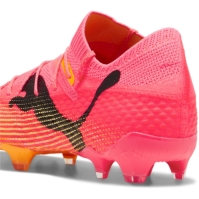 Ghete de fotbal Puma Future 7 Ultimate Firm Ground pentru femei portocaliu negru