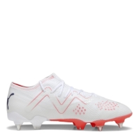 Ghete de fotbal Puma Future Ultimate gazon sintetic alb lila